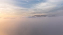 Timelapse of advection fog hitting Chongqing, China