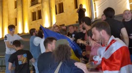 Pro-EU demonstration in Tbilisi, Georgia