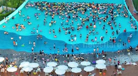 Summer Heat in Huaian, Jiangsu, China