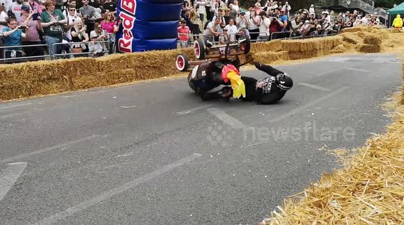 All the crashes from this year's Red Bull Soapbox Race