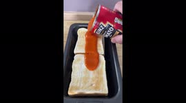 Viral clip shows how to make a cheese toastie lasagna