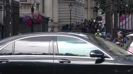 Boris Johnson booed leaving Downing Street following string of ministerial resignations