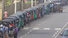 Sri Lankan economic crisis worsens as Sri Lankans are forced to stand in long lines to buy the limited stocks of fuel, cooking gas and foods.