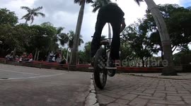 Bmx Freestyle Practice