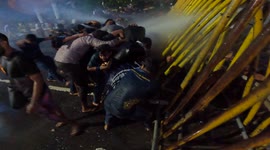 Curfew imposed in capital Colombo after anti-government protest demanding resignation of president Gotabaya Rajapaksa