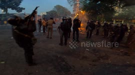 Curfew imposed in capital Colombo after anti-government protest demanding resignation of president Gotabaya Rajapaksa