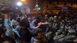 Curfew imposed in capital Colombo after anti-government protest demanding resignation of president Gotabaya Rajapaksa