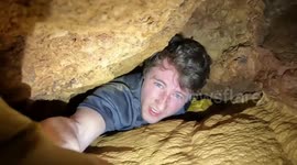 Professional cave explorers discover hidden 220-FOOT-DEEP cavern under Georgia forest