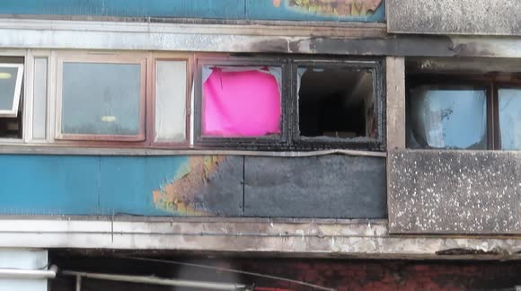 Watford High Rise Tower Block Fire to several of the 16 storey floor ...