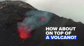 How far would you go for a slice of Pizza? This man from Guatemala makes pizza on top of the active volcano
