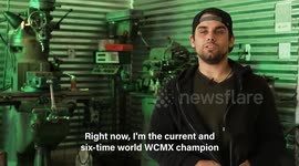 The Wheelchair athlete who became an inspiration for the BMX community