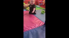 Baby boy with only one arm and no legs is a beacon of determination and optimism