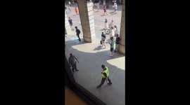 Crowded Apple store in Covent Garden raided by masked men in broad daylight