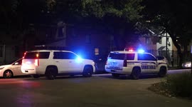 Tensions were high after a woman was shot at Kelly Village Apartments in Houston