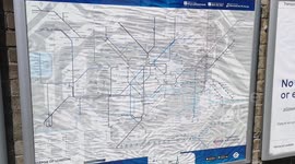 It's So Hot A London Underground Map Has Lost All The Red So The Central Line Literly Vanishes