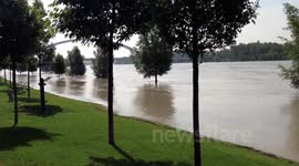 Zaplavy Bratislava 06.06.2013