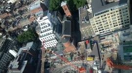 Crossrail (seen from the top of Centrepoint)