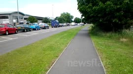 Traffic misery at roadworks on Tritton Road Lincoln