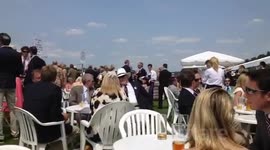 Friday at Henley Regatta 2013 - The Fawley Bar in Stewards Enclosure
