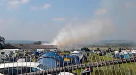 Fire at Staxtonbury