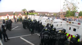 Woodvale Rd stand of.