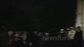 Night time on the Woodvale Road