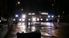 Night time on the Woodvale Road