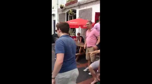 FAIL Drunk Man Tries to Jump Canal