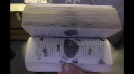 Man creates amazing 'Cujo' flip book inside Stephen King book
