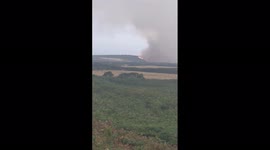 UK: Two Gorse Fires Break Out In Cornwall