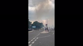 UK: Multiple Fires Break Out In London Amid Extreme Heatwave 2
