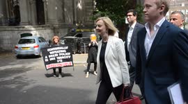 Liz Truss spotted in London as she makes final 2 in prime minister race