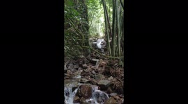Gadtak Canyon located un kampung tiong Simpodon Sabah Malaysia