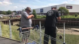 Retired policeman turned litter activist recovered scrap metal in discarded trolleys worth thousands