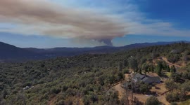 US: Evacuation Order Issued As Oak Fire Breaks Out In Mariposa County 2