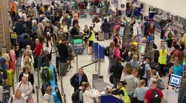 Bristol airport passengers encounter lengthy Saturday morning queues as schools break up for summer