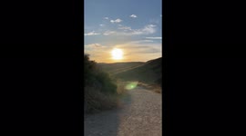 Hiking at  The Upper Las Virgenes Canyon Open Space Preserve .