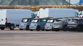 Citroën's radical new 'micro car' the Ami spotted at Kent port, UK