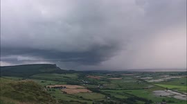 Storm chaser captures supercell formation over Northern Ireland