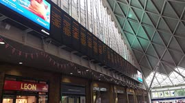 Major disruptions for travellers at London King's Cross London Unoted Kingdom