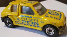Matchbox cars and a corgi car which are collectable