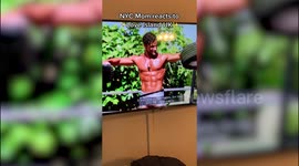 New York mother has the greatest reaction to Love Island as she fawns over Italian hunk Davide