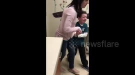 Boy Fears Doctor Shot