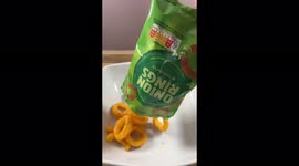 Onion rings coated in onion rings