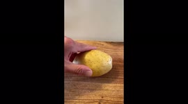 Potato topped with beans and cheese