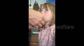 Man Shoots Out Daughter's Tooth With Nerf Gun