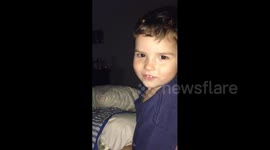 Boy Tells Mom to Be Quiet