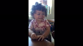 Toddler Entertains Friends