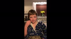 Boy Pulls Out Tooth