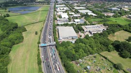 Huge delays on M5 amid AA Amber Traffic Warning